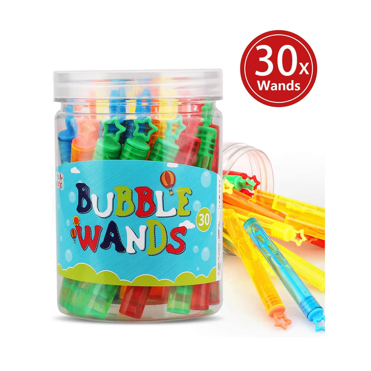 Mini Bubble Wands - 30 Pack