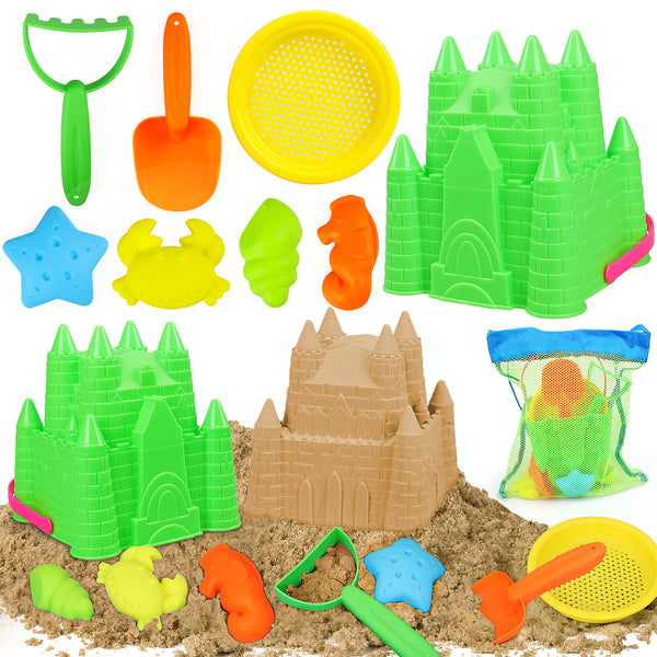 Castle Sand Beach Toys, Sand Castle Building