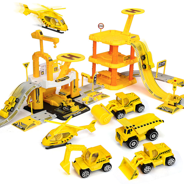 Construction site toy set online